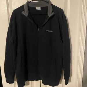 Black Columbia pullover quarter zip